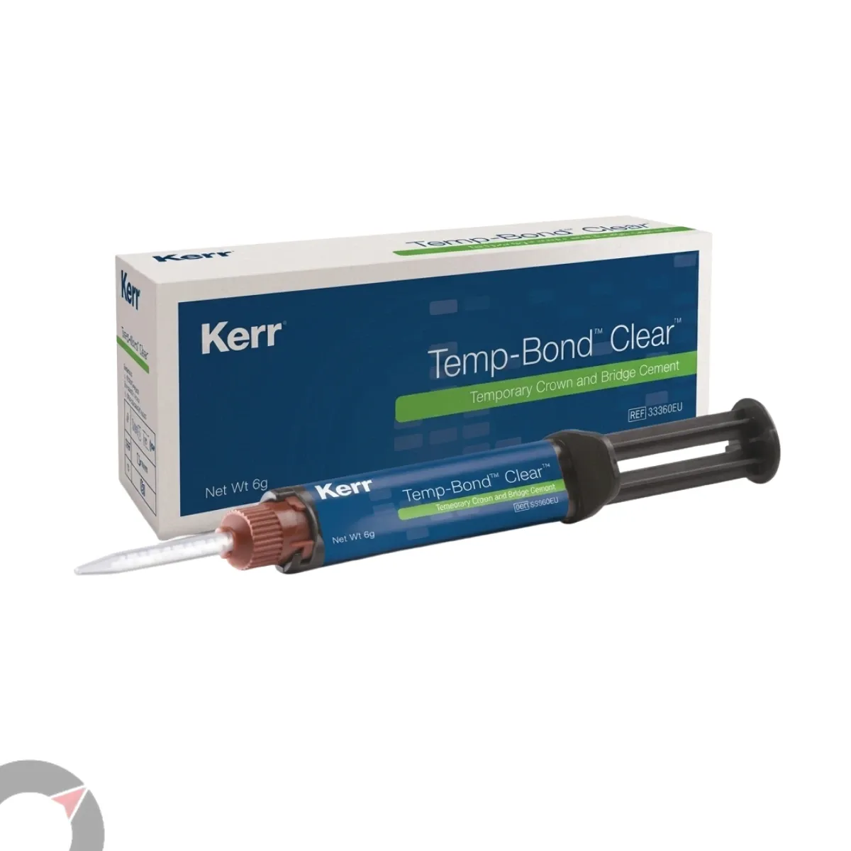 [33351EU] Temp Bond Clear Without Triclosan Automix Syring