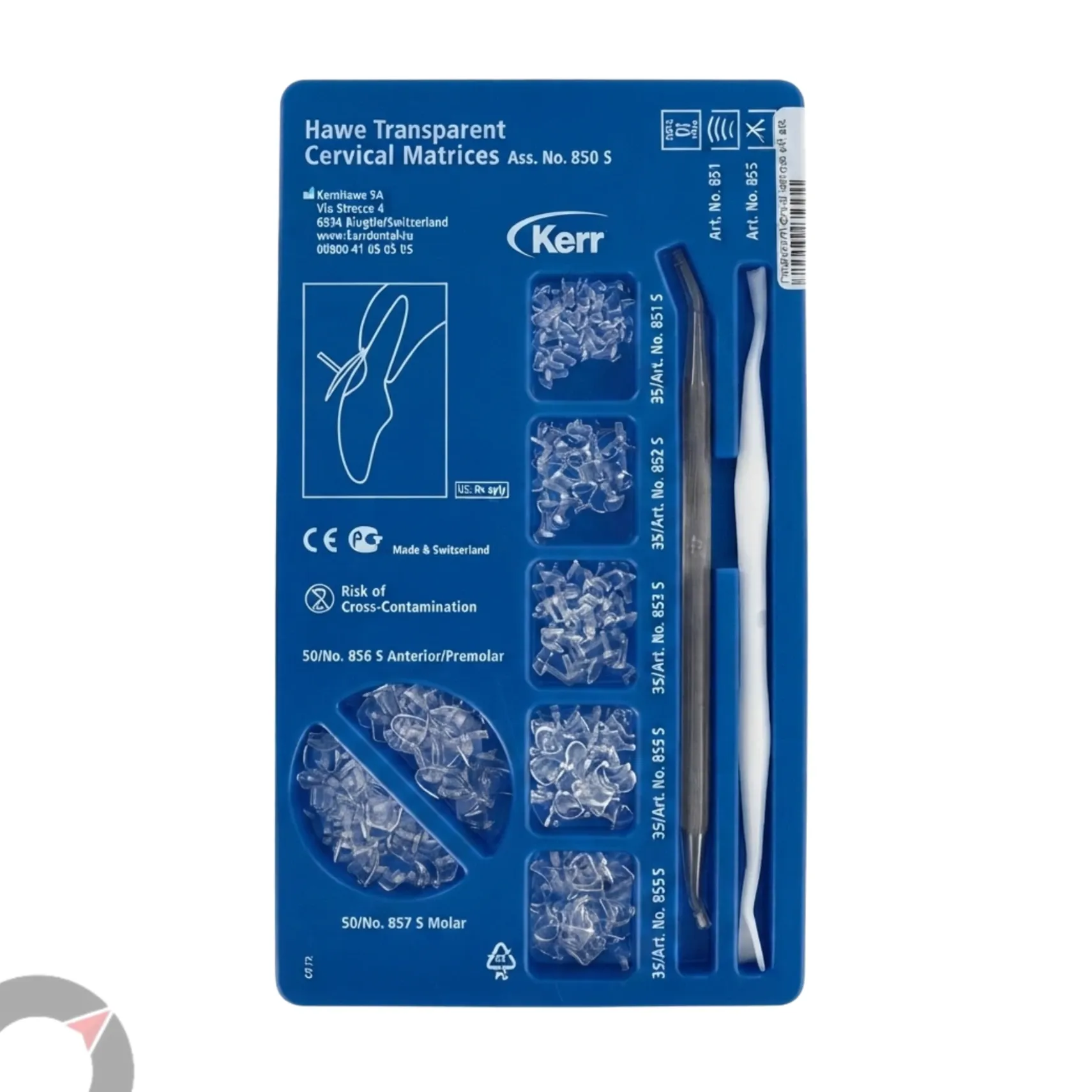 [850 S] Transparent Cervical Matrices Soft ass
